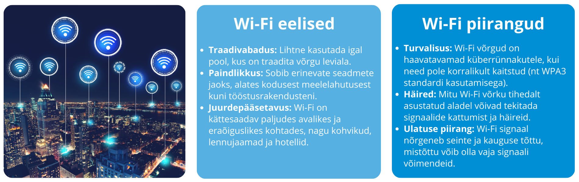 eelised ja puudused