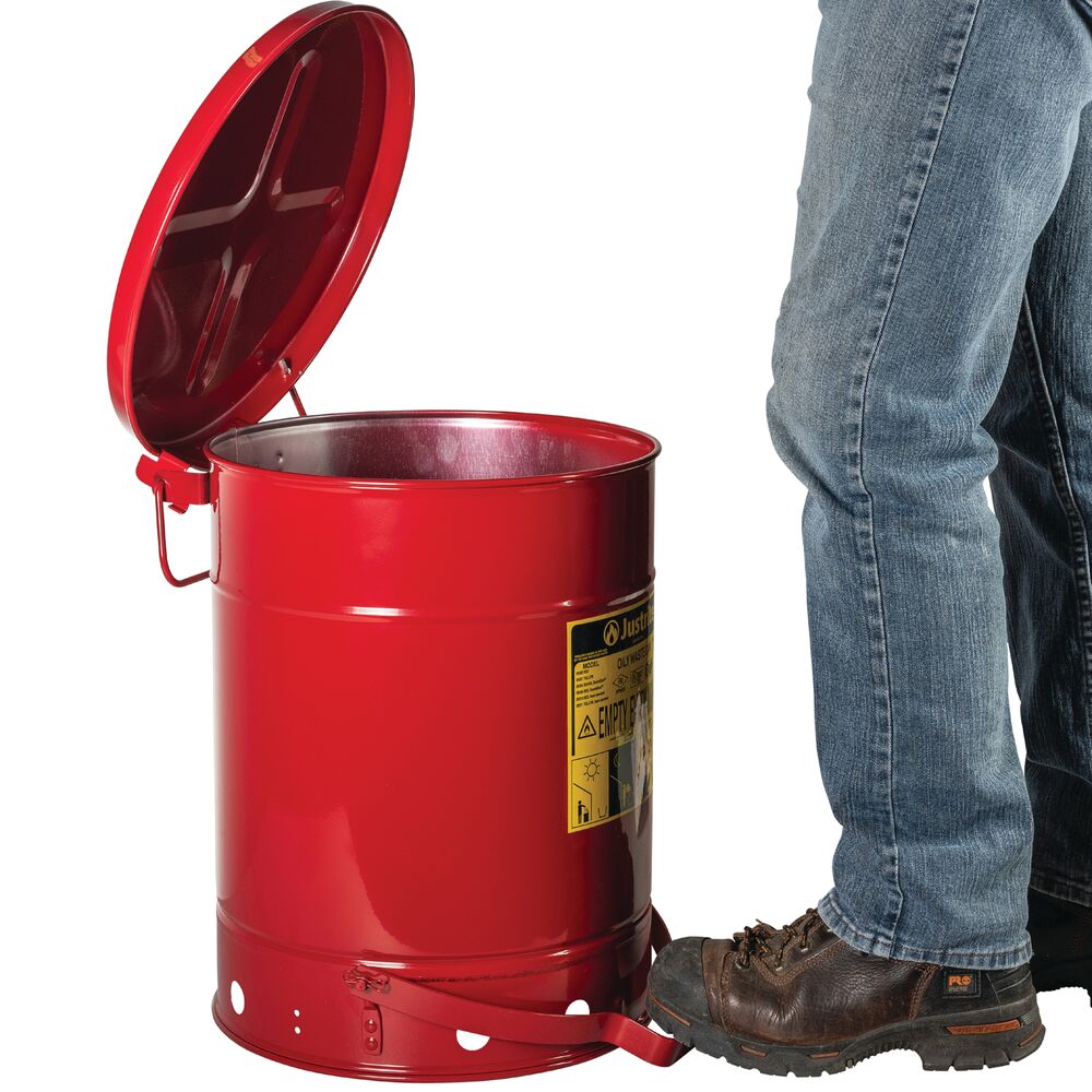 09300_oily-waste-can-10-gallon-red-justrite-foot_operated