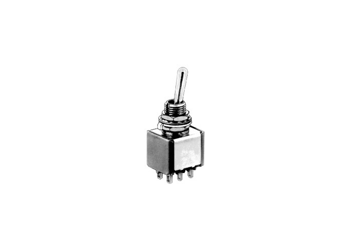 [5644CTA] Tumblerlüliti 1x ON-ON-ON Rev, 3A 250VAC, 4A 30VDC