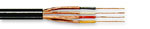 [C116] Mikrofonikaabel 4x0,14mm² must, eraldi varjega ümark. // 100m rull