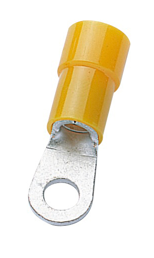 [11201450] Kaabliking rõngas M5 4...6mm² juhtmele, kollane, 5,3x10,0mm, 100tk