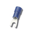 [11202242] FORKPLUG BLUE 4.3X6.8MM M4 1,5...2,5mm² blue. 100pcs