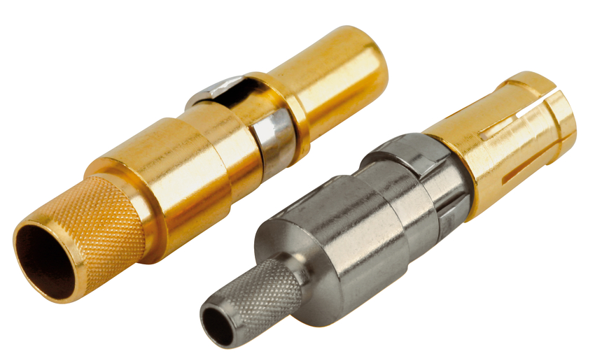 [131J21019X] D-Sub contact, male, coaxial, 50Ohm