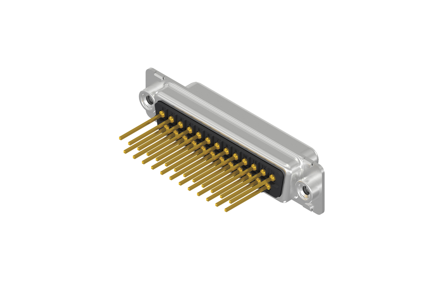 [164A10439X] D-Sub 25p, emane, UNC 4-40