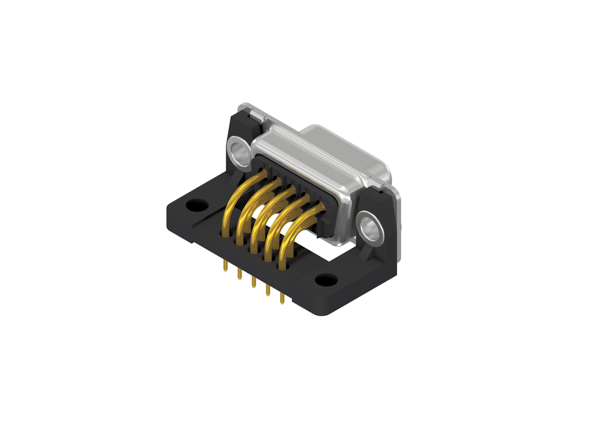 [164A10669X] D-Sub 09p, female, angled
