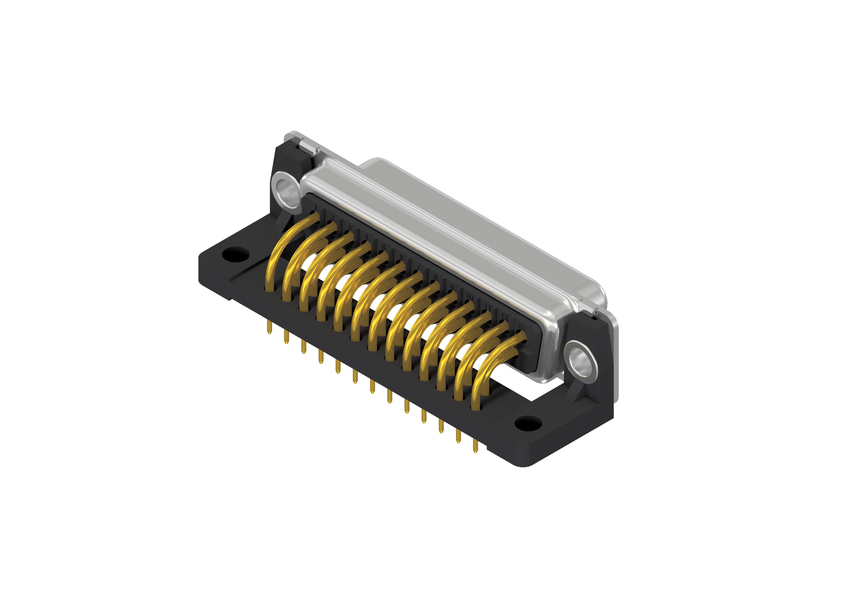 [164A10689X] D-Sub 25p, emane, nurga all