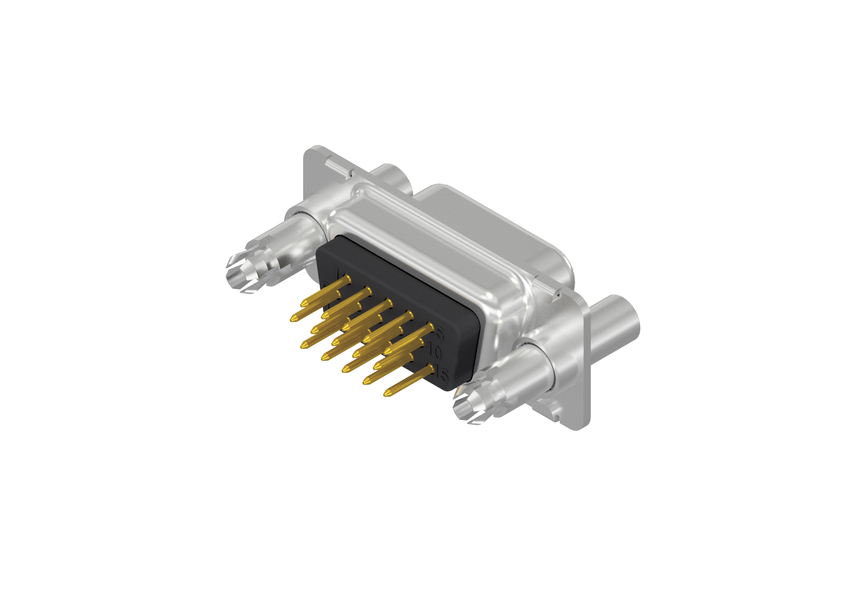 [164A17459X] D-Sub 15p HD, emane, UNC 4-40