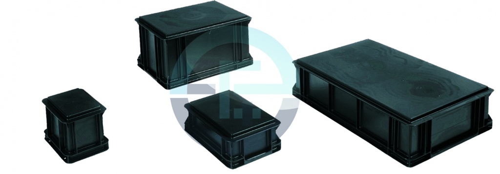 Antistaatiline transpordikast  600x400x145mm