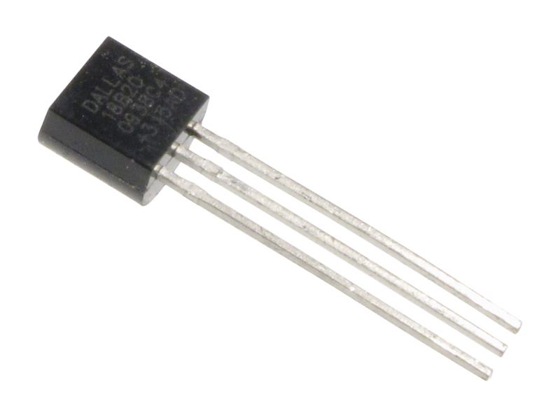 [DS18B20+] DS18B20 - digitaalne temperatuuriandur, TO-92