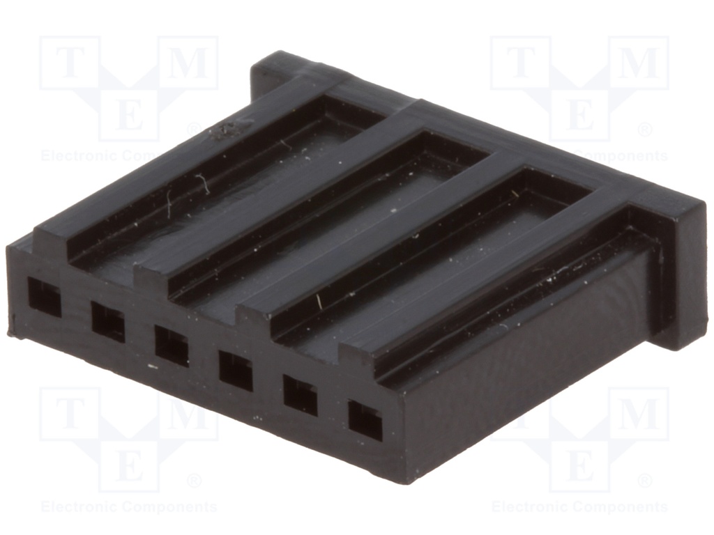 [280360-0] 6WAY SOCKET SHELL