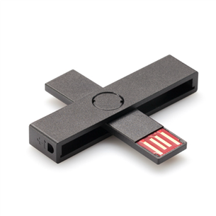 [2665256] ID card reader, black