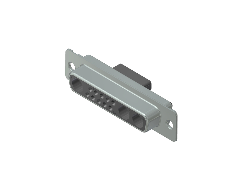 D-Sub, pesa, 13W3, Crimp