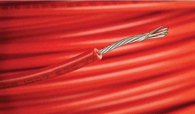 AWG28 HOOK-UP WIRE ORANGE UL1007/1569