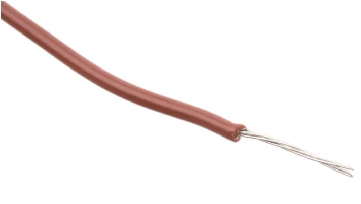 Montaažijuhe 0,14mm², pruun 26AWG PVC 300V ø1,3mm, UL1007/1581/1569 305m