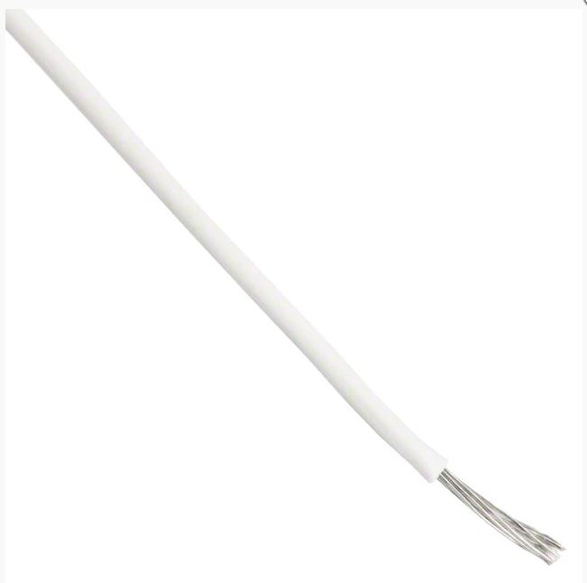 Montaažijuhe 0,23mm², valge AWG24 UL1007/1569 305m