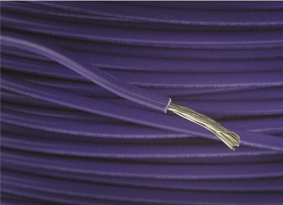 Montaažijuhe 0,51mm², violetne AWG20 UL1569/UL1007 305m