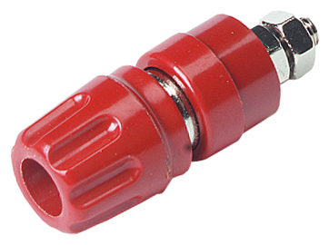 [PKI10A-PU] Banana 4mm socket isolated 60VDC 16A, red