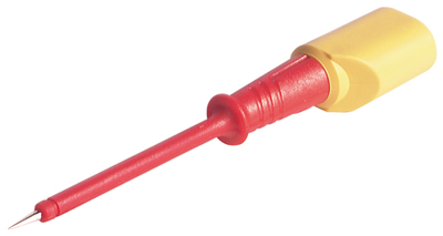 Mõõteotsik 2mm tipuga, 30V AC, 60V DC, punane