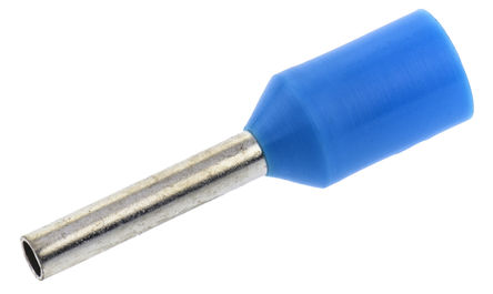 Juhtmehülss 0,25mm², isoleeritud, helesinine, L=6mm
