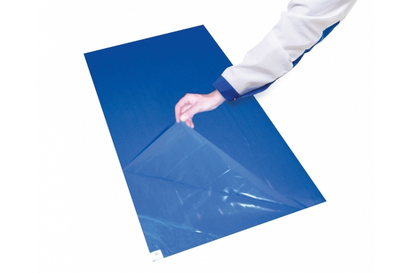 [32-917-2436] BLUE TACKY MAT 60x90cm (PACK OF 8)