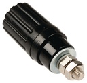 Banana plug, 4mm, black,600V 35A