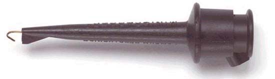 Minigrabber Test Clip, black, 10pc