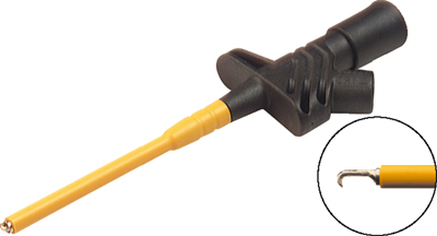 Mõõteotsik konksuga 5,5mm, 1000V AC/DC, 20A, must