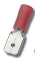 FLATPLUG.RED.4,8X0.8mm MALE, 100pcs