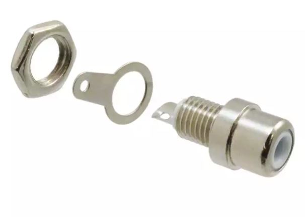 [RCJ-033] RCA PANEL SOCKET WHITE