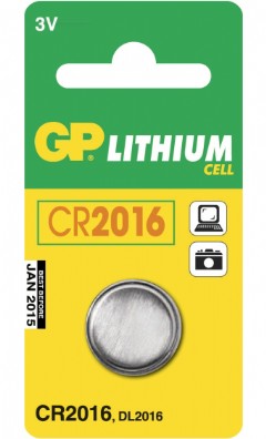 [102182] LITHIUM CELL 3V 72MAH 20 x 1,6mm