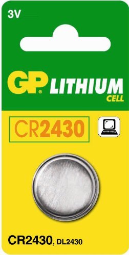 [102186] LITHIUM CELL 3V 280MAH 24,5 x 3,0mm