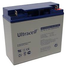 [UL18-12] Pliiaku 12V 18Ah 181x77x167mm (UL18-12) Ultracell