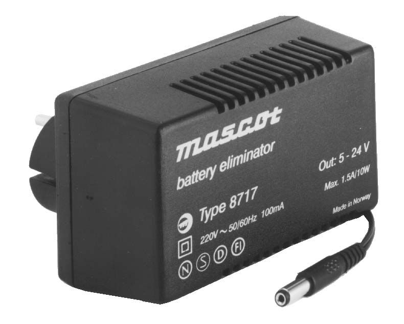 [8717/5-24VD] Toiteplokk plug-in 5...24VDC 10W stab., sisend 230VAC