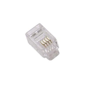 [RJ11W] Modularpistik RJ11 6/4 kontakti