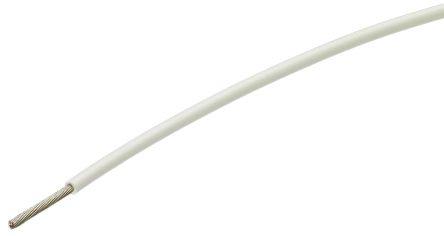 [392045 WH001] Montaažijuhe 0,51mm², valge AWG20 silikoon -40°C…+150°C 15kV UL3239 305m
