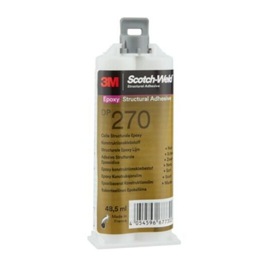 [3M-DP270BK] SCOTCH 3M DP270 - Epoksikliim Ehitusliim DP270 must - 48,5 ml