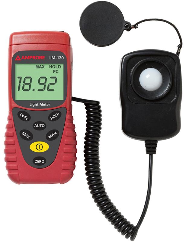 Valgustugevuse mõõtja Amprobe LM-120(200 000 LUX)