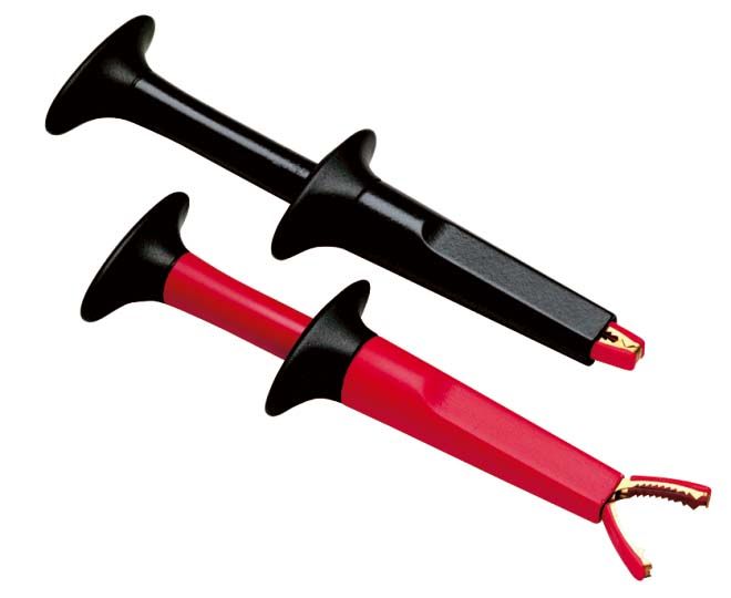 FLUKE AC220 SureGrip crocodile pincers red / black
