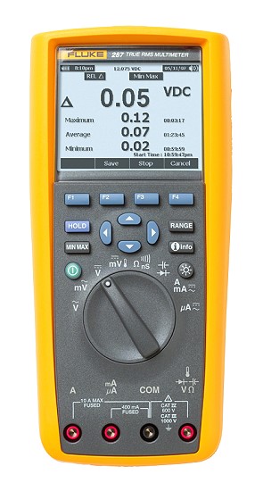Multimeeeter logijaga Fluke 287, TrueRMS