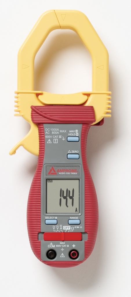 [AMP ACDC-100] CLAMP METER 800A AC, 1000A DC, 600V