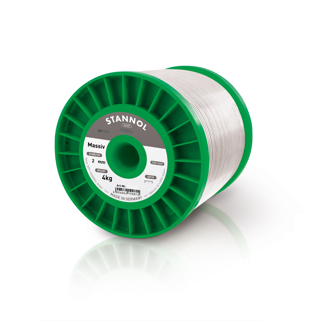 [419023] Pliivaba tina 2mm, Sn95,5Ag3,8Cu0,7 - TSC, 4kg rull