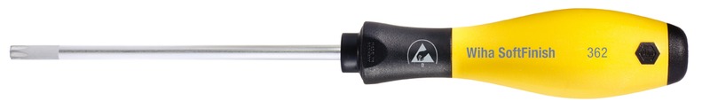 [WIHA 362ESD-T6] Torx kruvikeeraja T6 ESD L=164mm tera 60mm