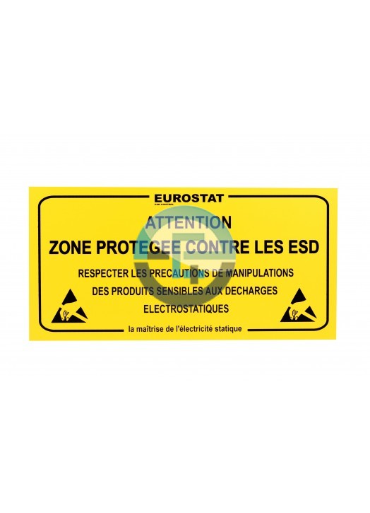 [42-153-9005] Hoiatussilt "ENTERING EPA" YELLOW PANEL FR 600x300mm