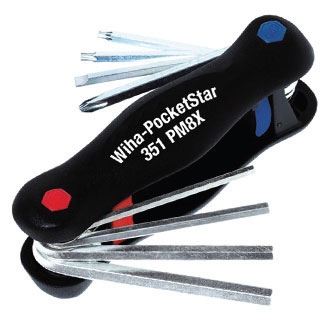 [WIHA 351-PM8X] Kruvikeerajakomplekt Mini PocketStar 8-osaline
