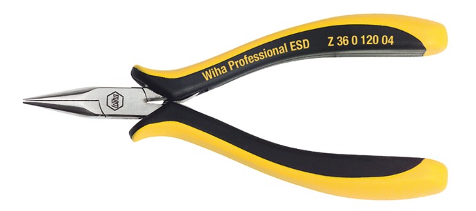 [WIHA Z36004-120] Peenmokk-tangid 120mm, karedad lõuad ESD