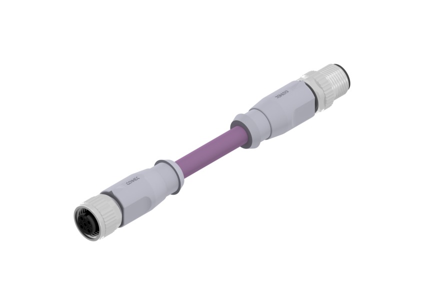 M12, 5-pos, kaabel DEVICENET emane/isane, 3,0m, IP67