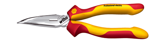 [WIHA Z05106-200] Peenmokk-tangid 1000V 200mm lõikuriga, painutatud otsad