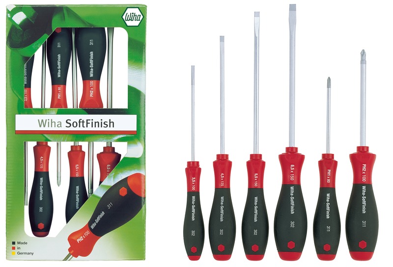 Kruvikeerajate komplekt 6-osa SoftFinish lapik+PH