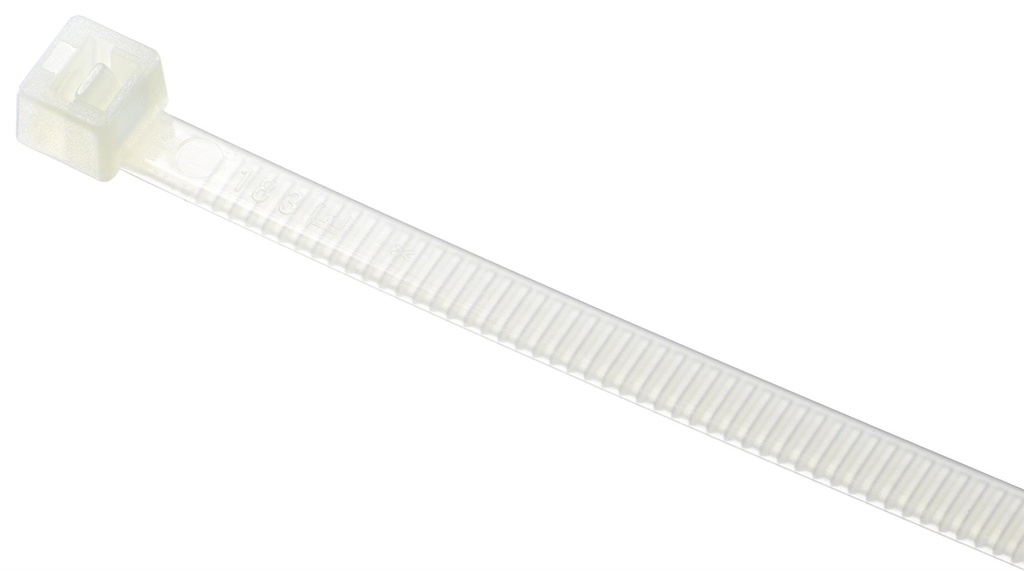 [5203E] Cable tie 98 x 2,5mm, PA 6.6, white 1000pc/pack