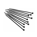 Cable tie 390 x 4,5mm, PA 6.6, black 100pcs